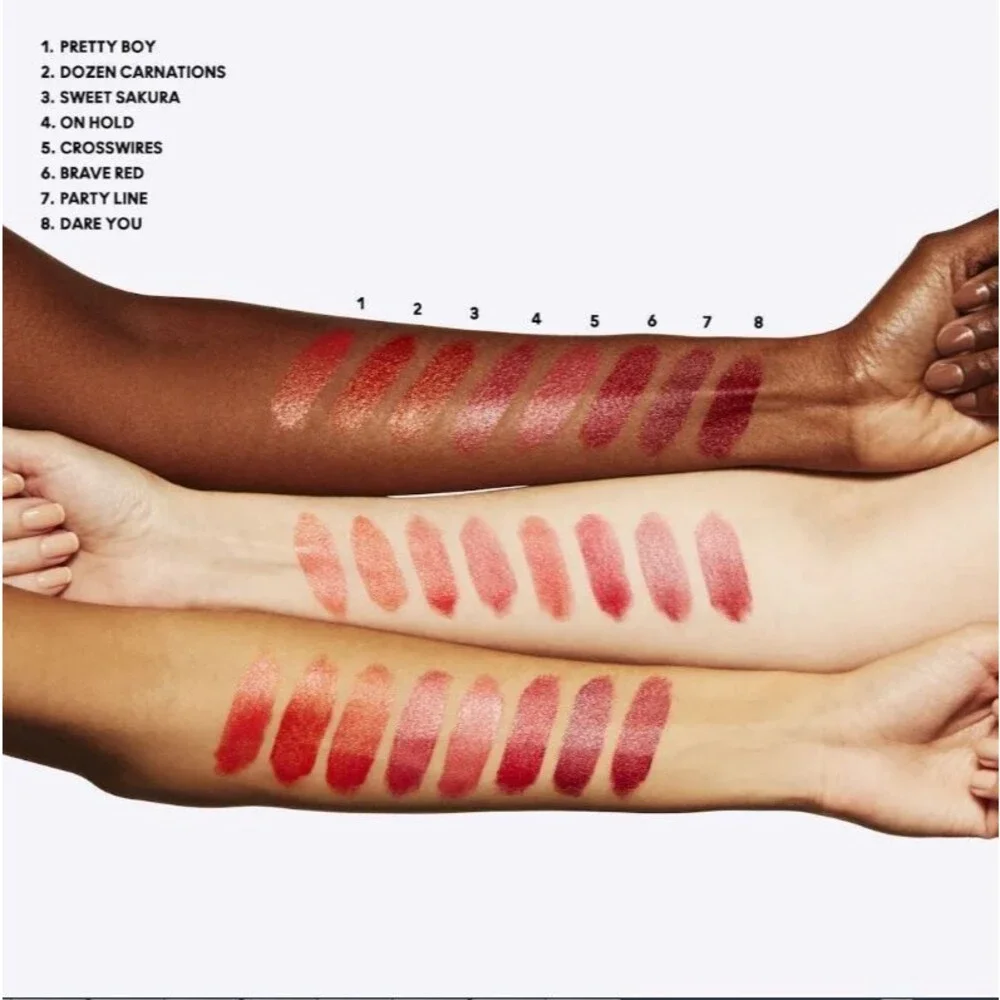 MAC DARE YOU #207 Lipstick ~ Deep Brown Red Pearl Cremesheen ~RETIRED